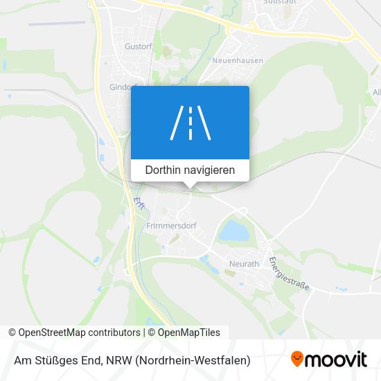 Am Stüßges End Karte