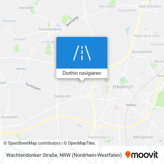 Wachtendonker Straße Karte