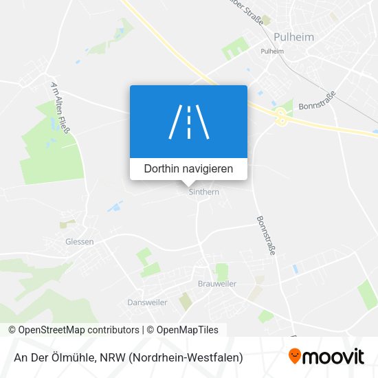 An Der Ölmühle Karte