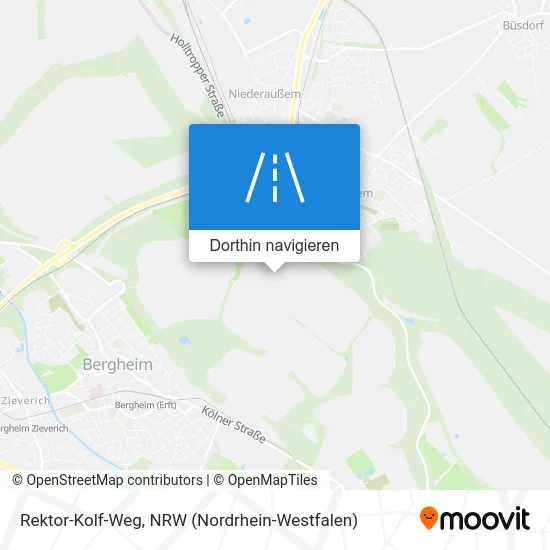 Rektor-Kolf-Weg Karte