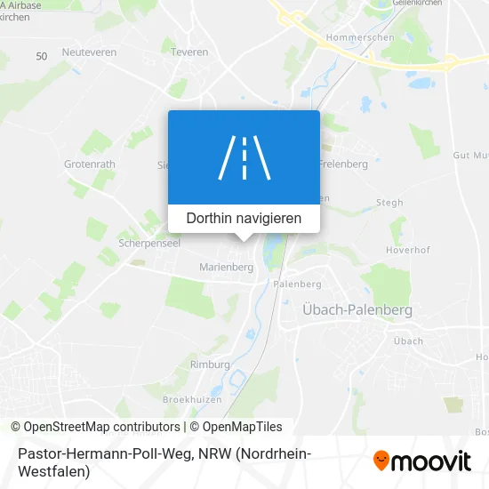 Pastor-Hermann-Poll-Weg Karte
