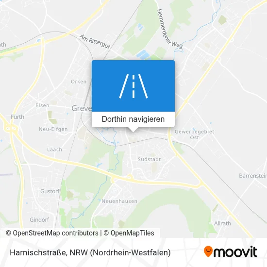 Harnischstraße Karte