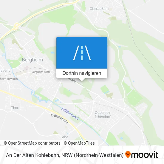 An Der Alten Kohlebahn Karte