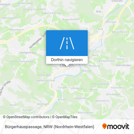 Bürgerhauspassage Karte