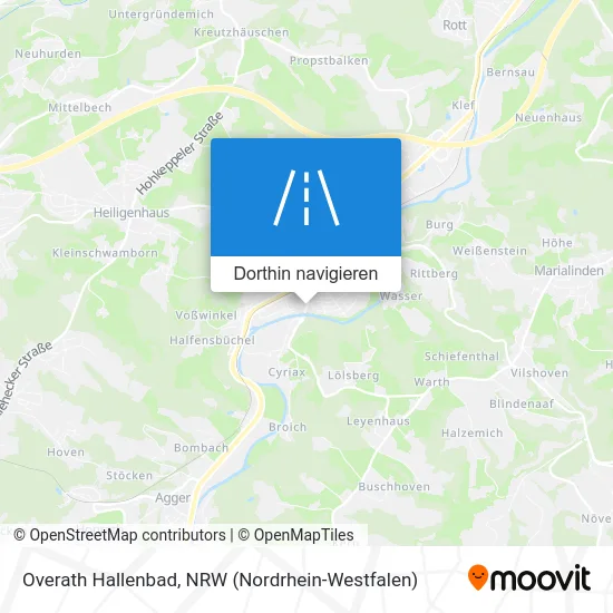 Overath Hallenbad Karte