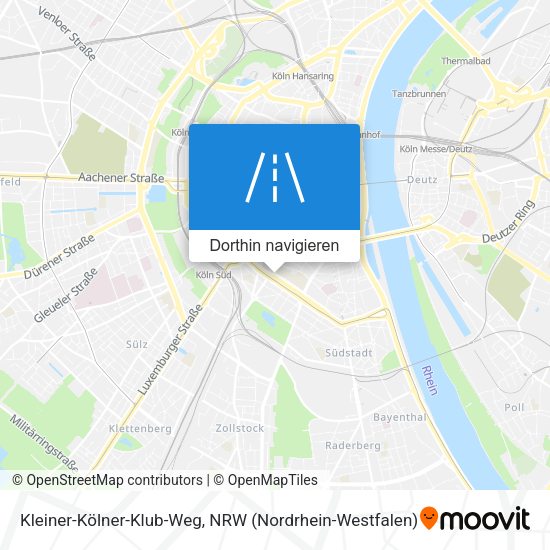 Kleiner-Kölner-Klub-Weg Karte