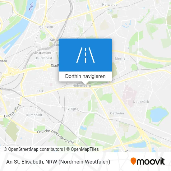 An St. Elisabeth Karte