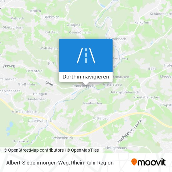 Albert-Siebenmorgen-Weg Karte