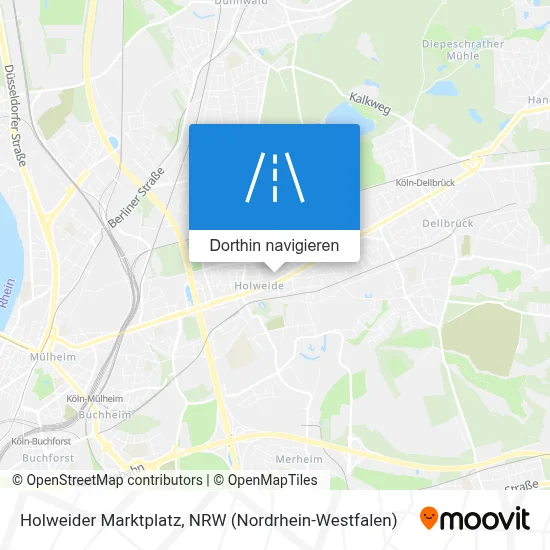 Holweider Marktplatz Karte