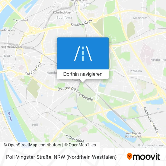 Poll-Vingster-Straße Karte