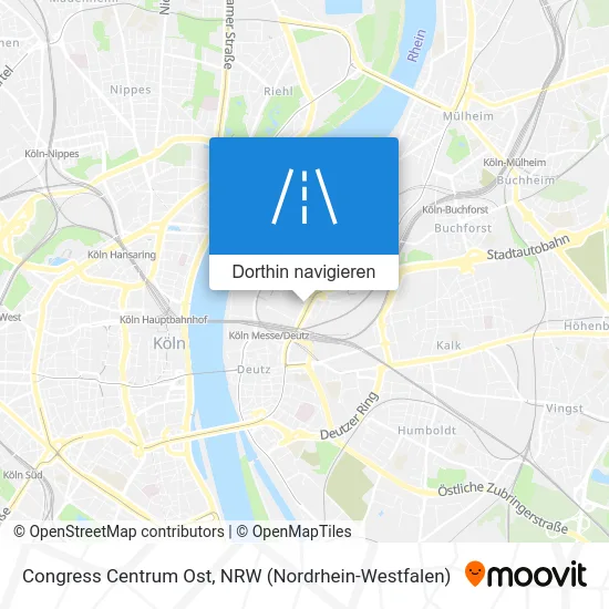 Congress Centrum Ost Karte