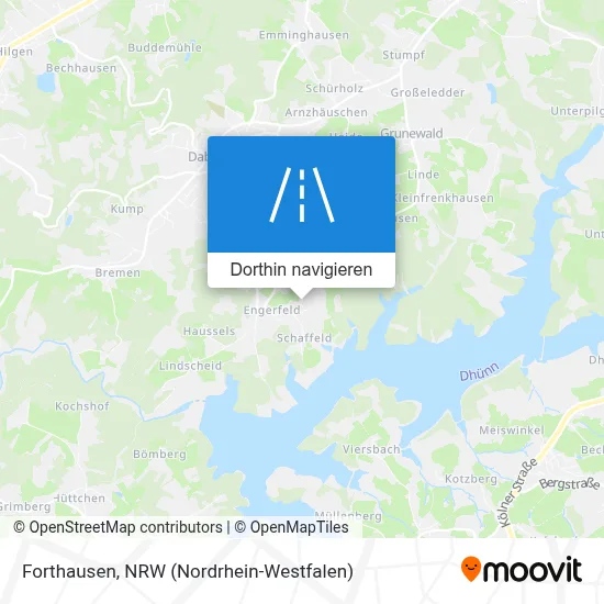 Forthausen Karte