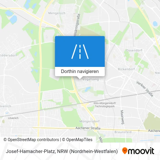 Josef-Hamacher-Platz Karte