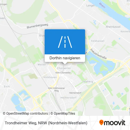 Trondheimer Weg Karte