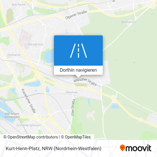 Kurt-Henn-Platz Karte