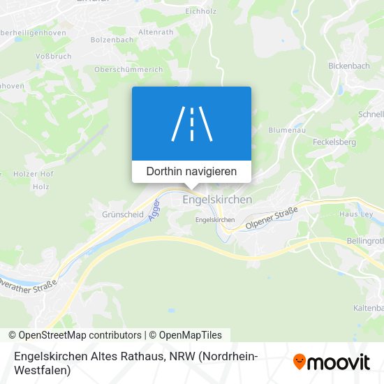 Engelskirchen Altes Rathaus Karte