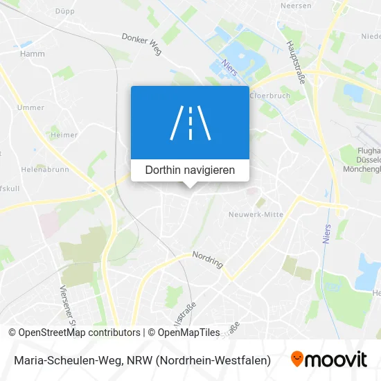 Maria-Scheulen-Weg Karte