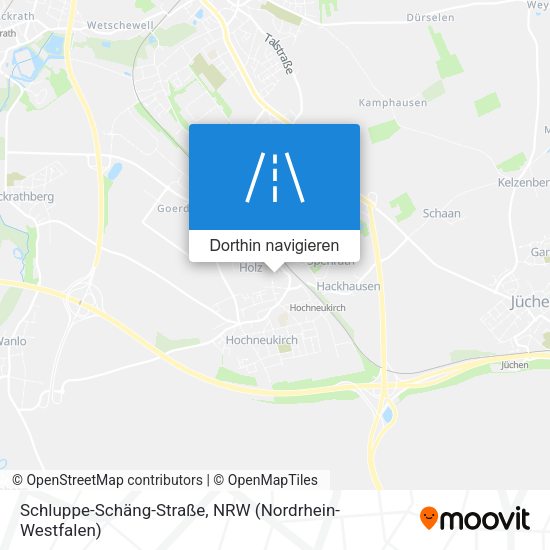 Schluppe-Schäng-Straße Karte