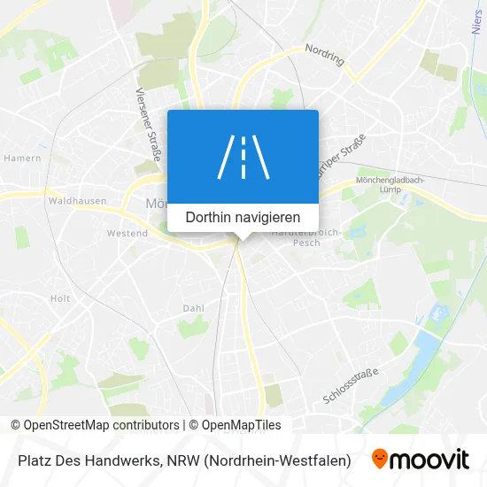 Platz Des Handwerks Karte