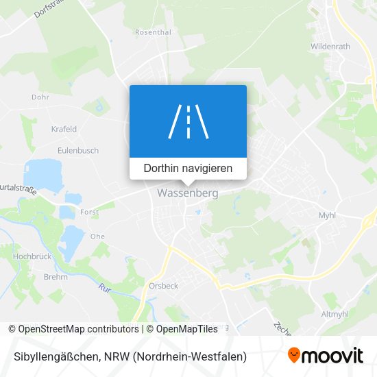 Sibyllengäßchen Karte