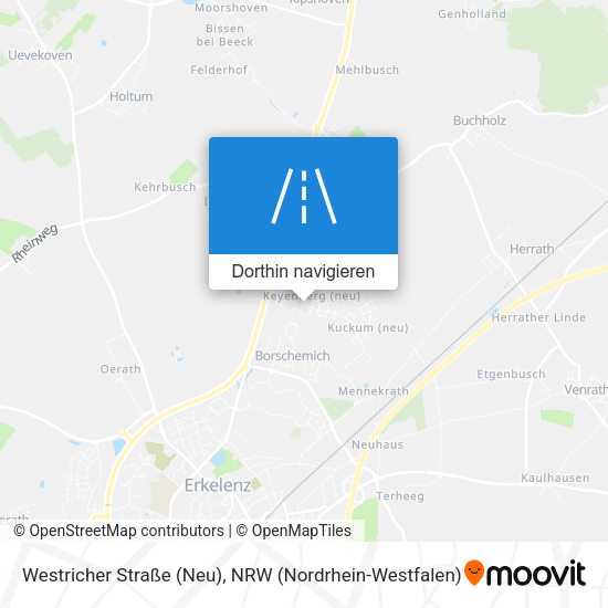 Westricher Straße (Neu) Karte