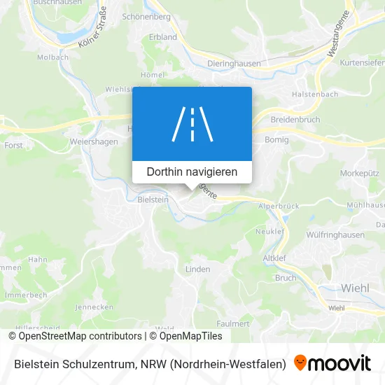 Bielstein Schulzentrum Karte
