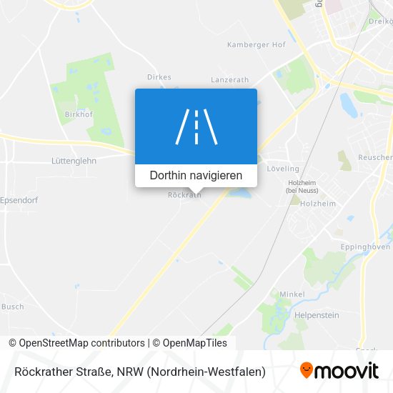 Röckrather Straße Karte