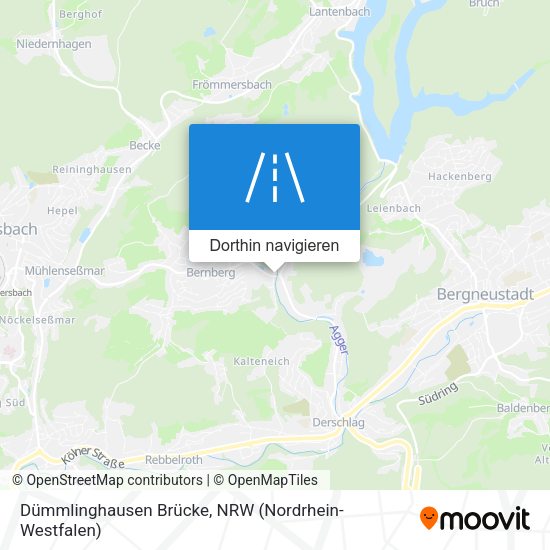 Dümmlinghausen Brücke Karte