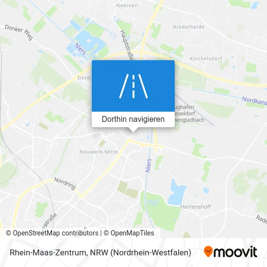 Rhein-Maas-Zentrum Karte