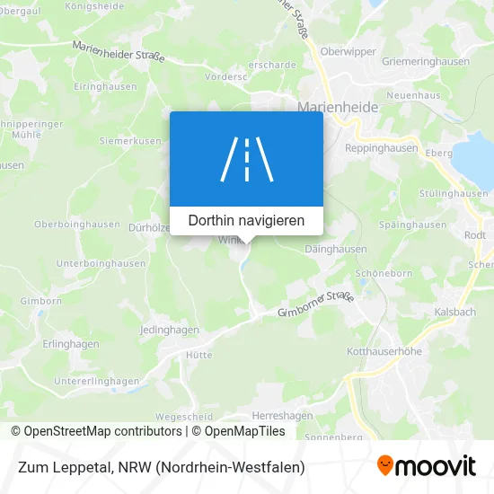 Zum Leppetal Karte