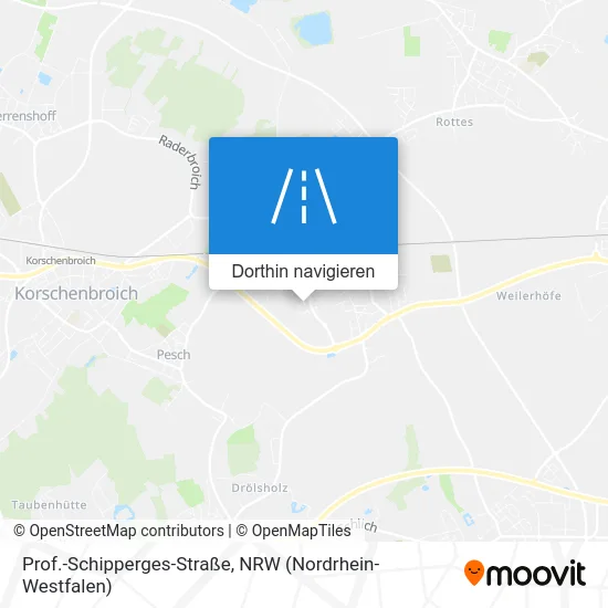 Prof.-Schipperges-Straße Karte