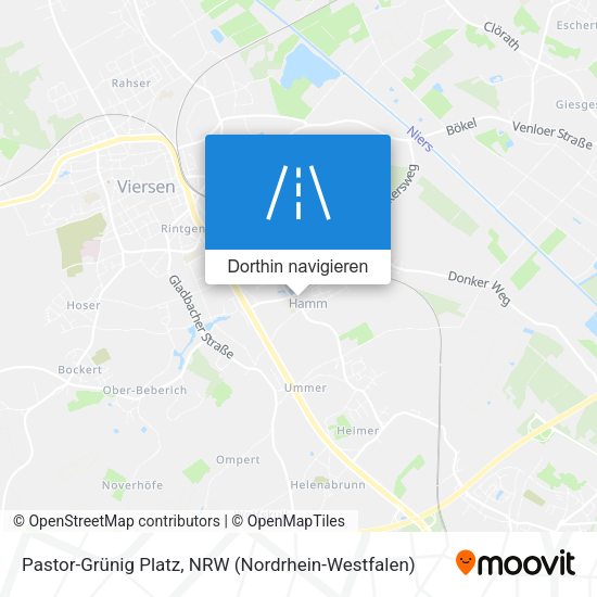 Pastor-Grünig Platz Karte