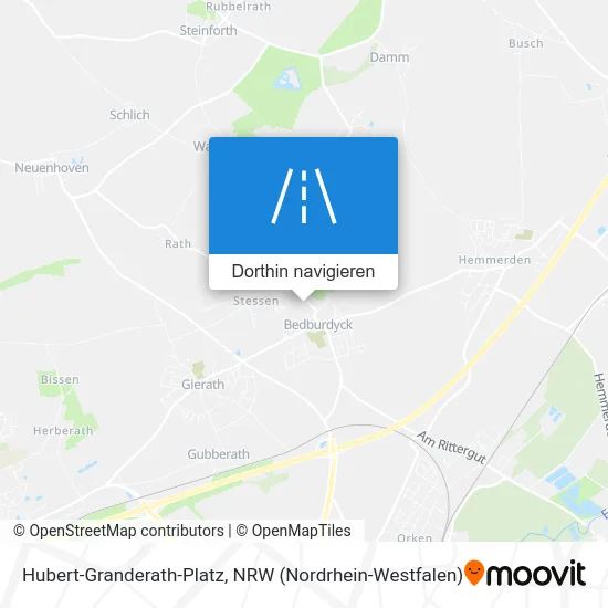 Hubert-Granderath-Platz Karte