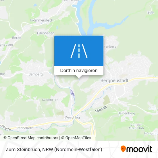 Zum Steinbruch Karte