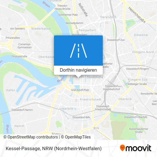 Kessel-Passage Karte