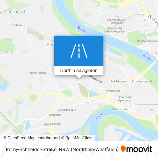 Romy-Schneider-Straße Karte