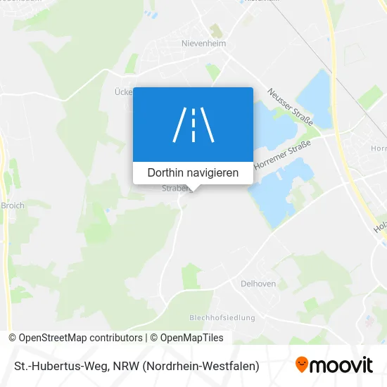 St.-Hubertus-Weg Karte