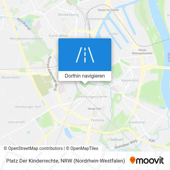 Platz Der Kinderrechte Karte
