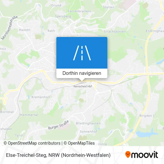Else-Treichel-Steg Karte
