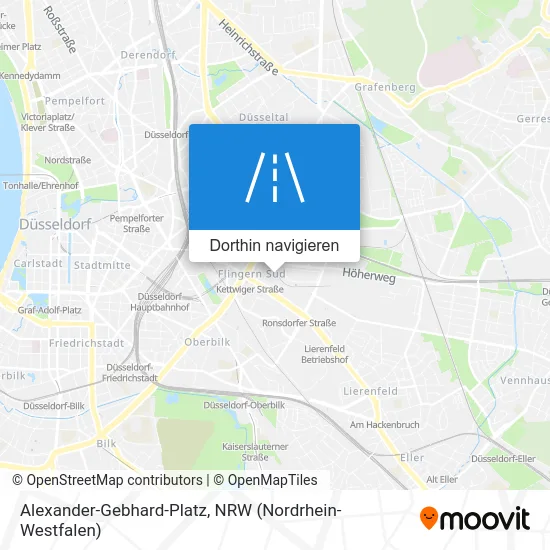 Alexander-Gebhard-Platz Karte