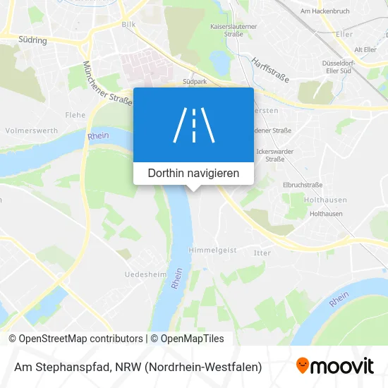 Am Stephanspfad Karte