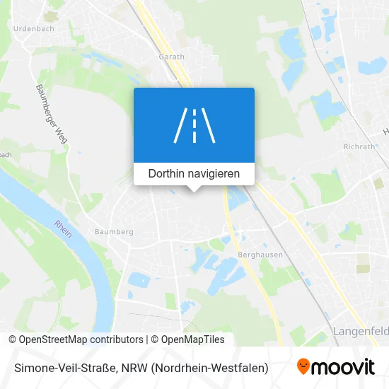 Simone-Veil-Straße Karte