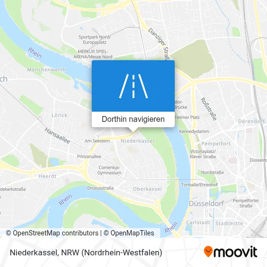 Niederkassel Karte