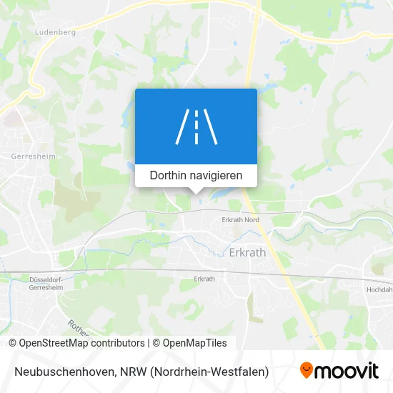 Neubuschenhoven Karte