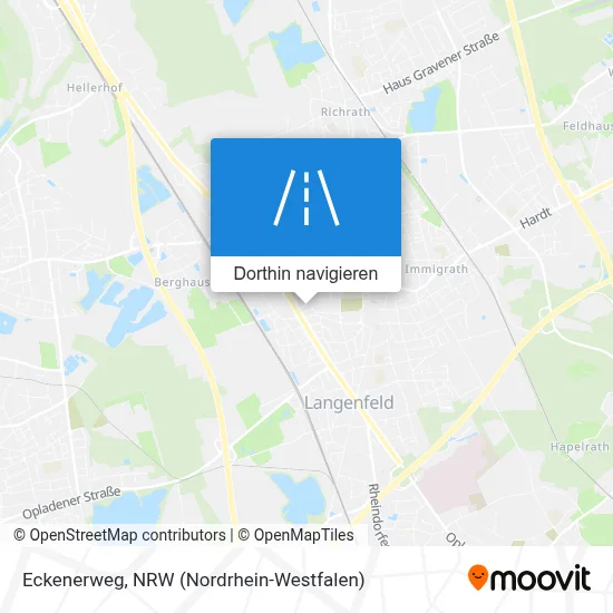 Eckenerweg Karte