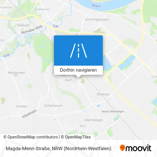 Magda-Menn-Straße Karte