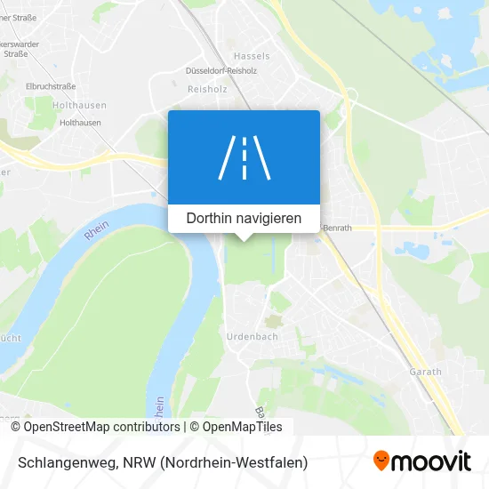 Schlangenweg Karte