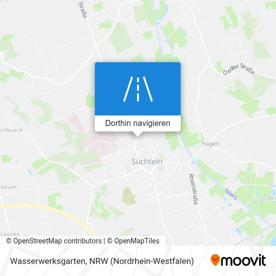 Wasserwerksgarten Karte