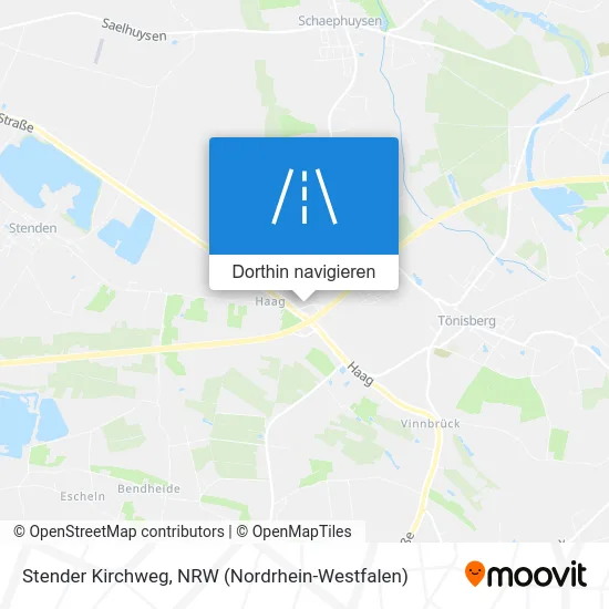 Stender Kirchweg Karte