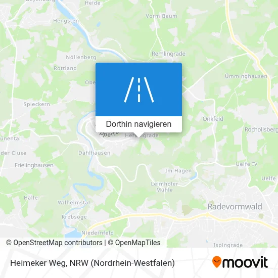 Heimeker Weg Karte
